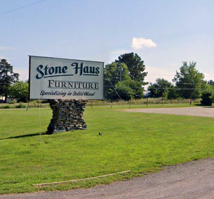 Stone Haus Furniture sign