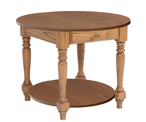 Riverview Round End Table